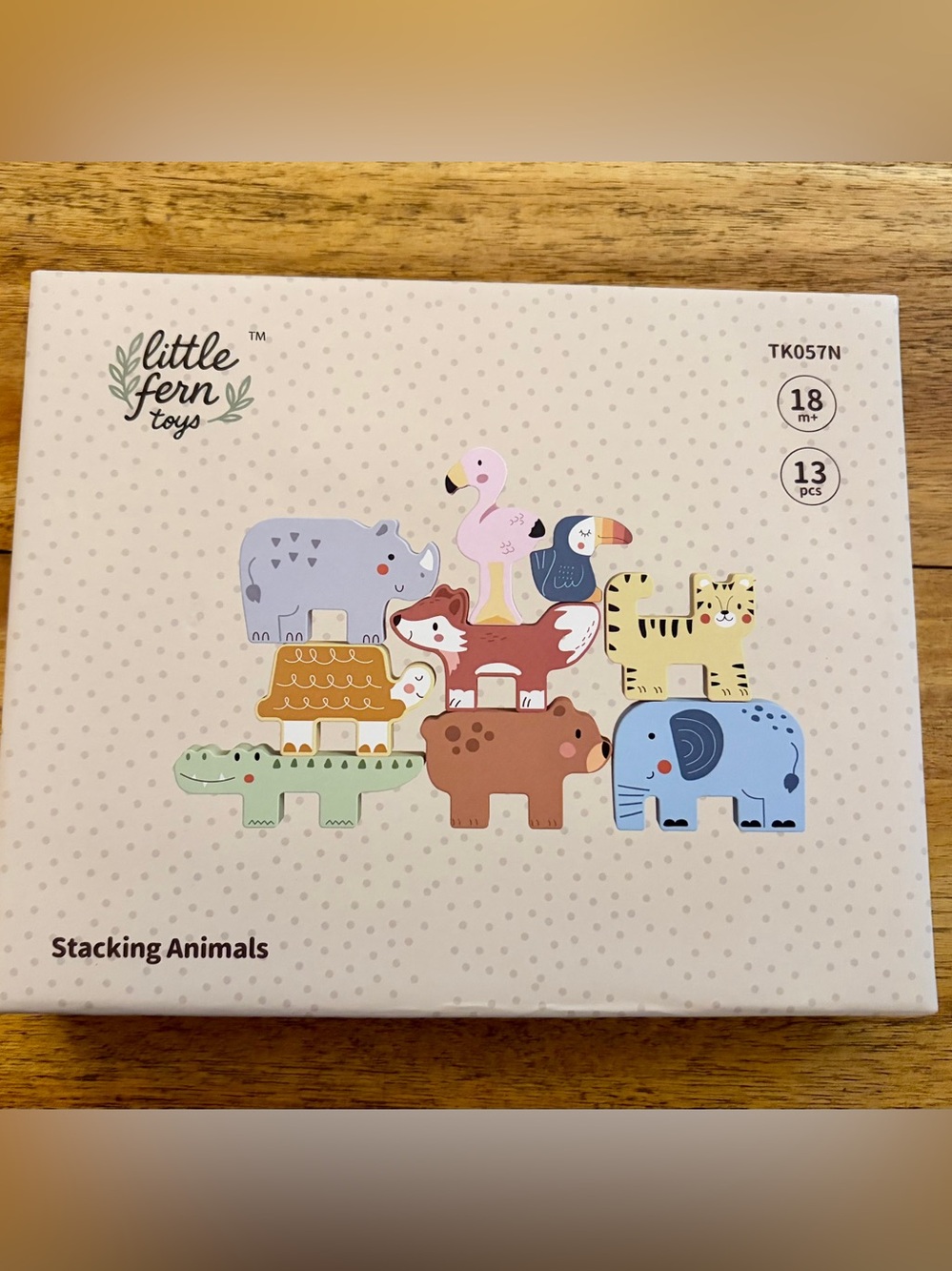 Pastel Animal Stacking Set - Multi Pastel - Picture 2 of 4